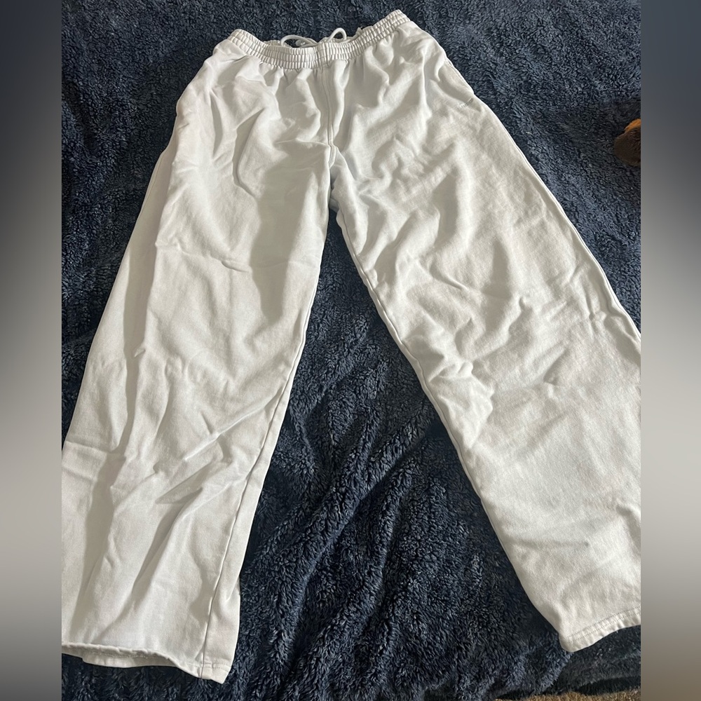 Cotton Jersey Wide Leg Pant Zen Blue Large